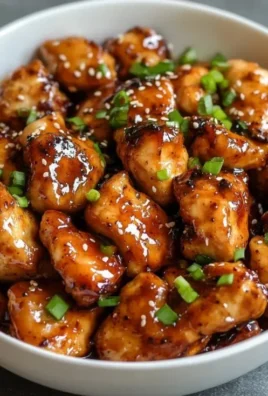 Delicious hot honey chicken dish with a sweet and spicy glaze