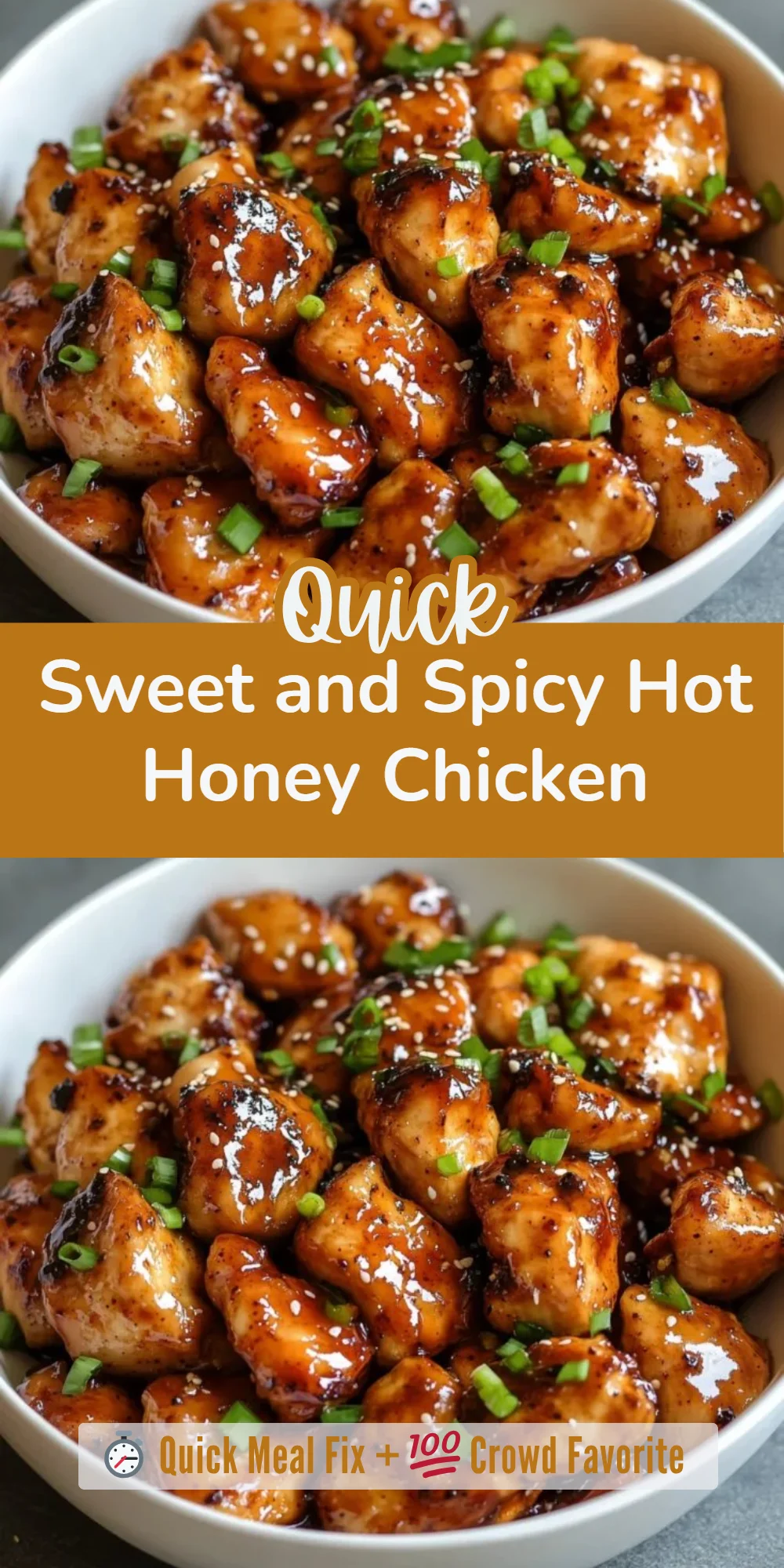 Sweet and Spicy Hot Honey Chicken