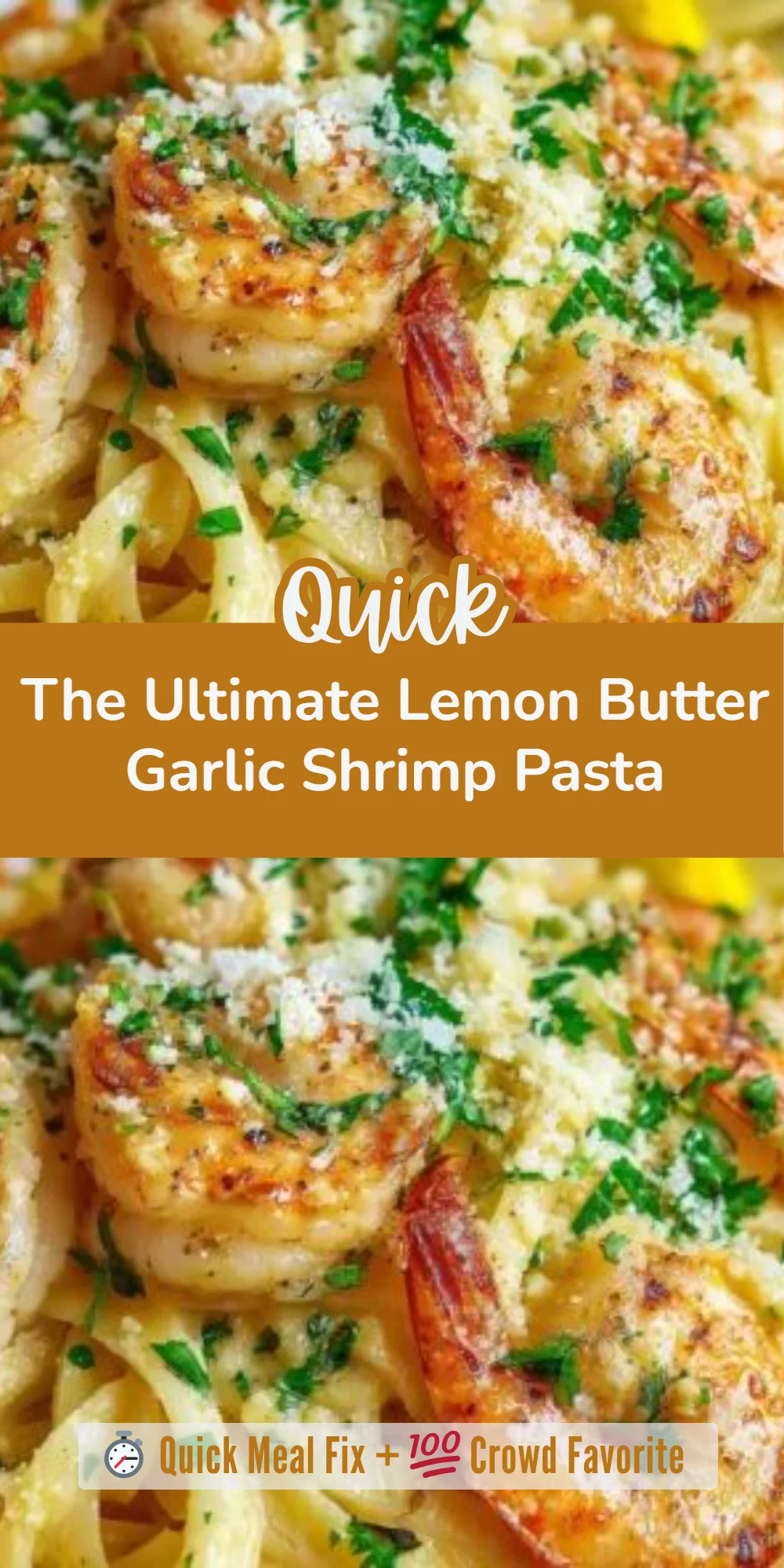 The Ultimate Lemon Butter Garlic Shrimp Pasta