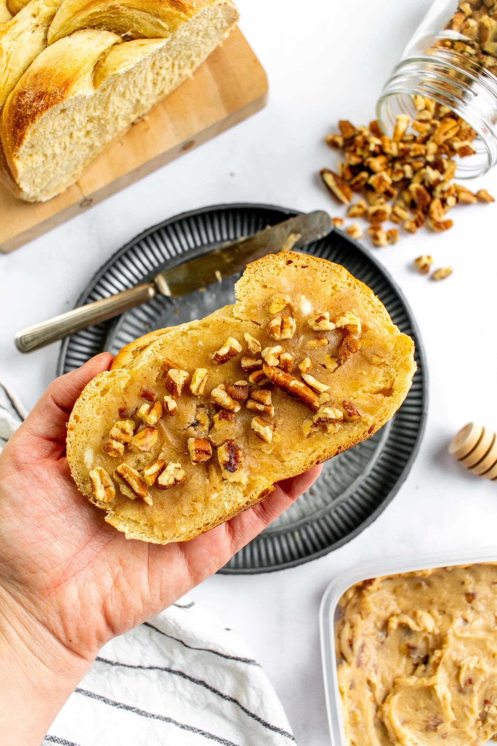 Toasted Butter Pecan Honey Butter