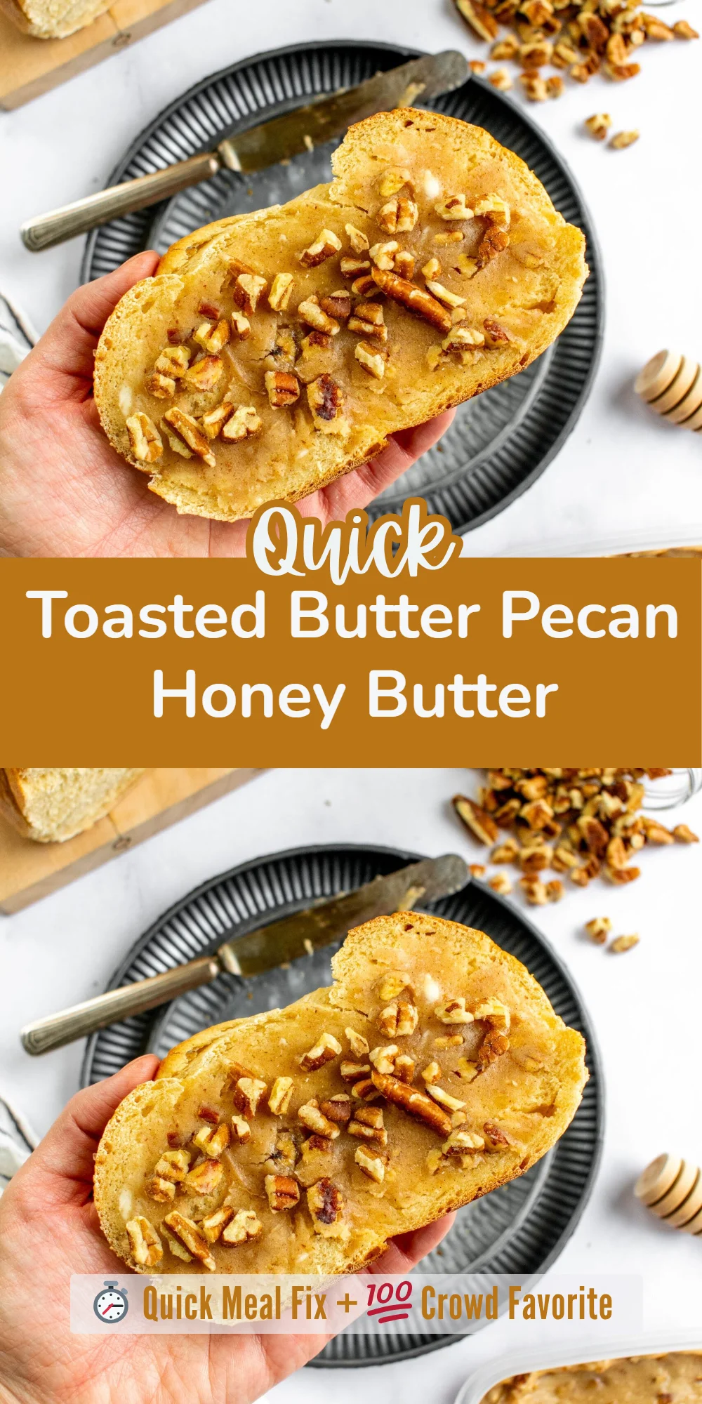 Toasted Butter Pecan Honey Butter