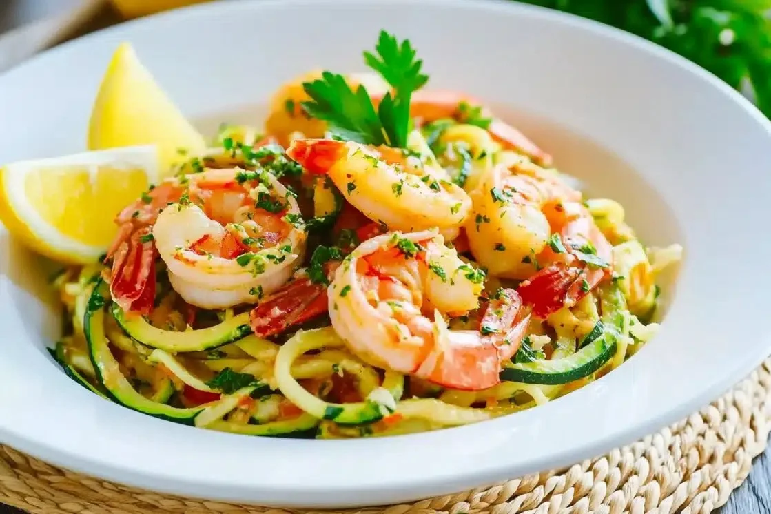 Zucchini Shrimp Scampi Recipe