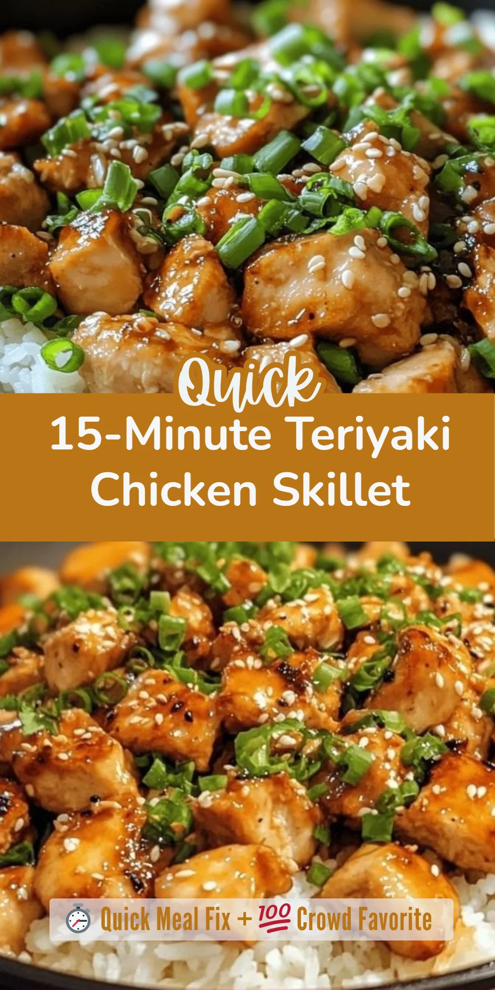 15-Minute Teriyaki Chicken Skillet