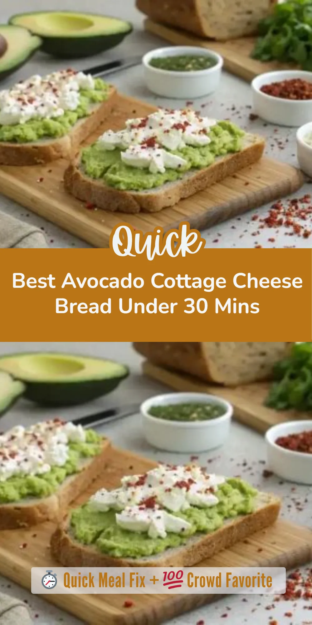 Best Avocado Cottage Cheese Bread Under 30 Mins