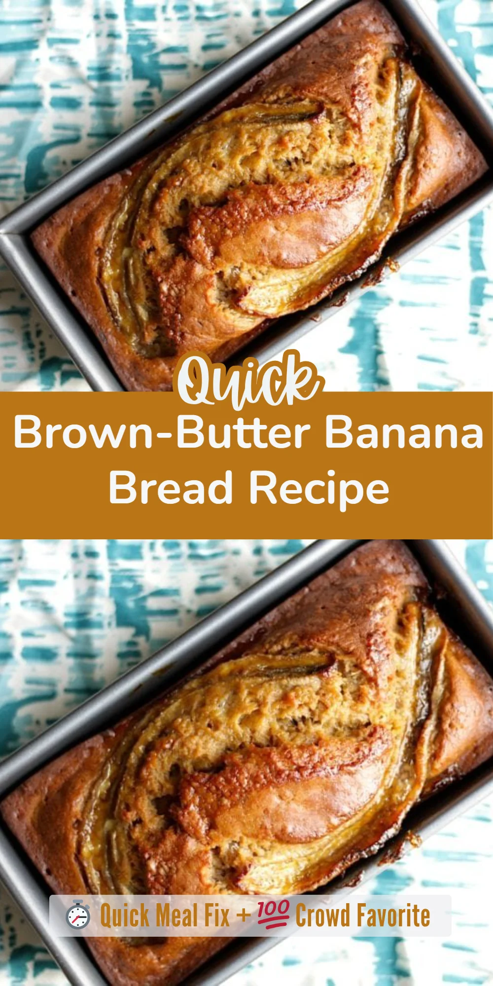 Brown-Butter Banana Bread Recipe