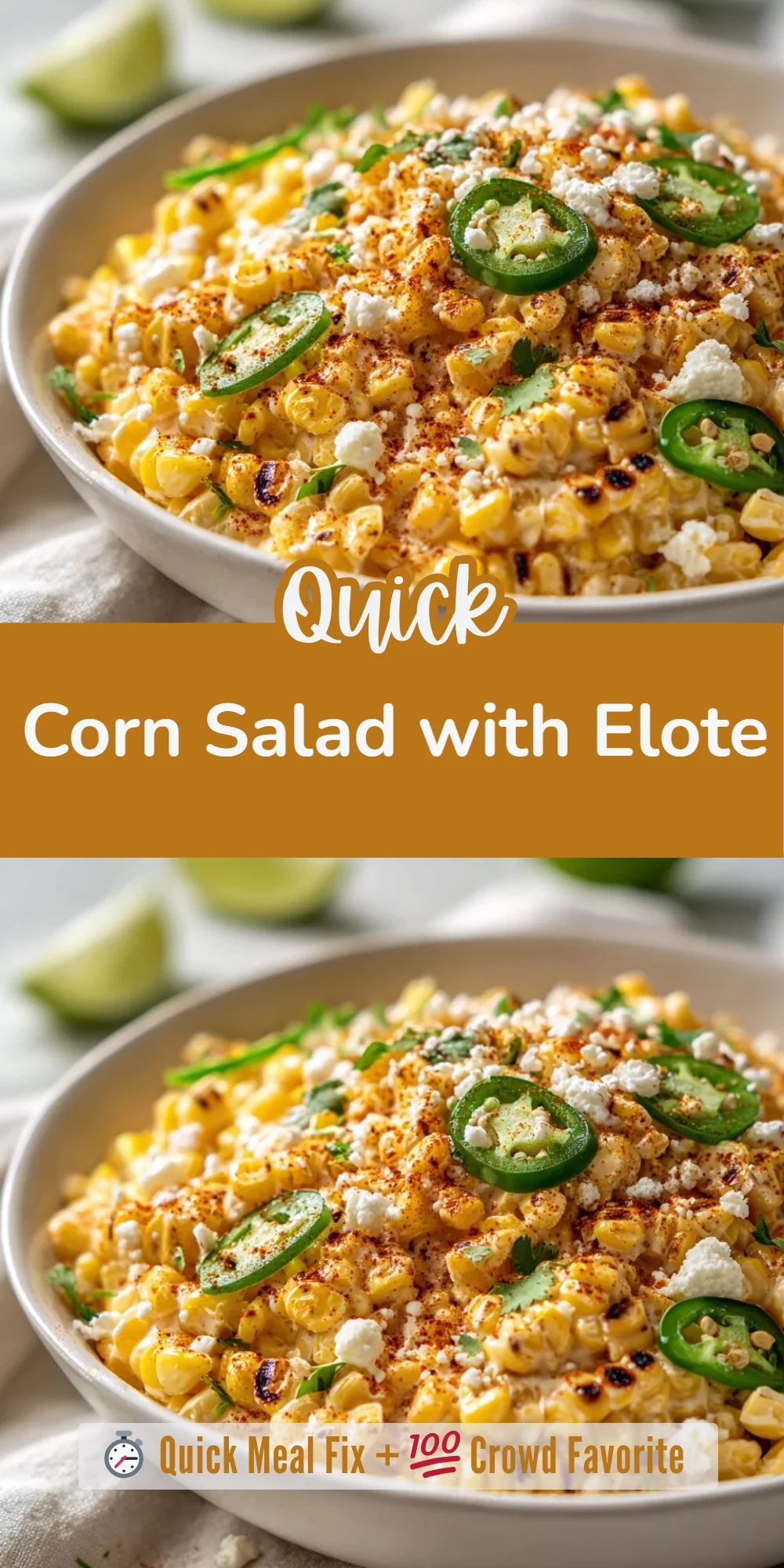 Corn Salad with Elote
