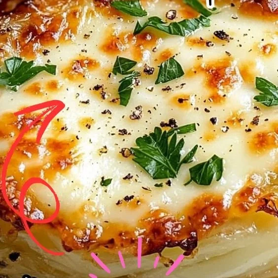 Crispy Cheesy Cabbage Steaks