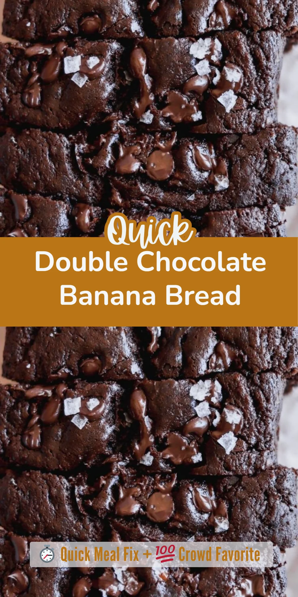 Double Chocolate Banana Bread