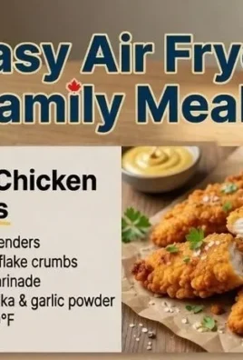 Easy air fryer family meals with healthy and delicious recipes.