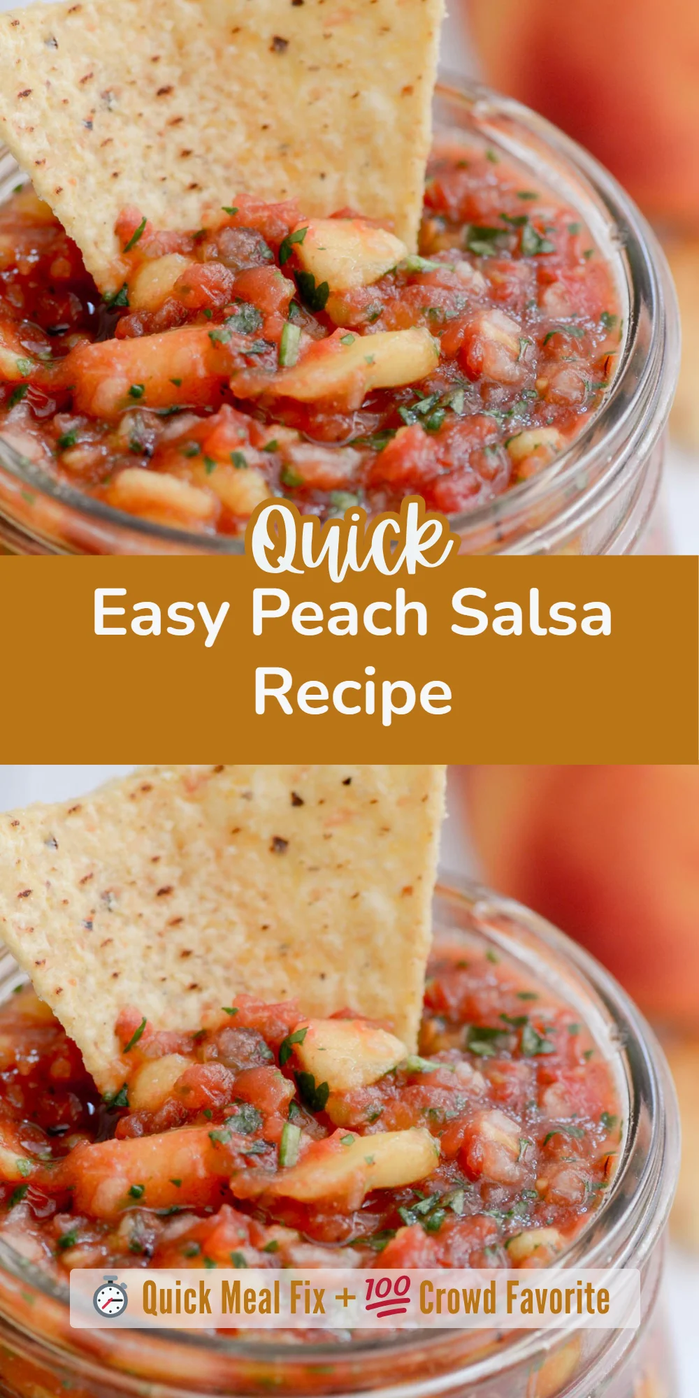 Easy Peach Salsa Recipe