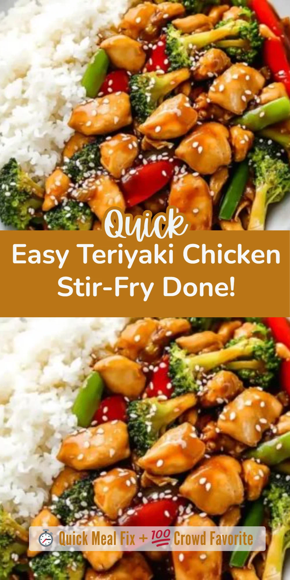 Easy Teriyaki Chicken Stir-Fry Done!