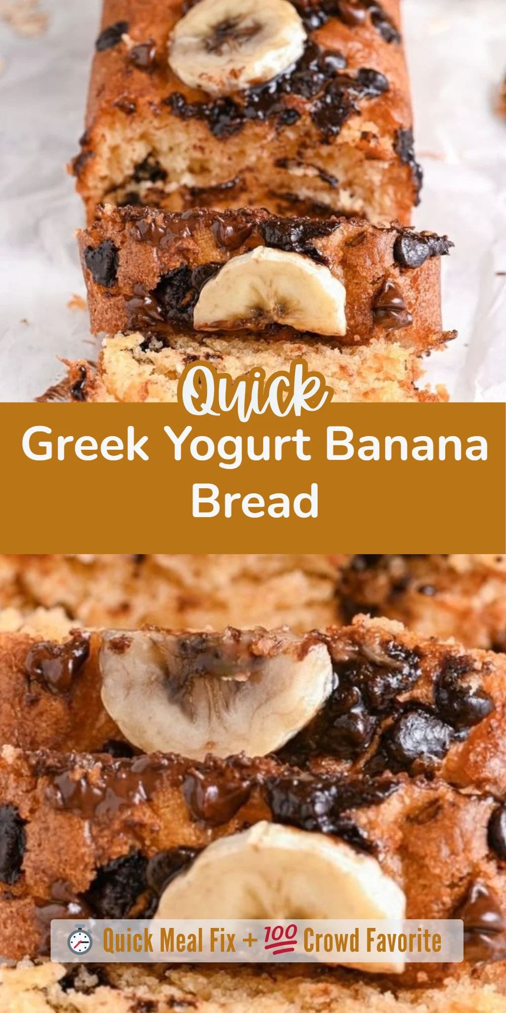 Greek Yogurt Banana Bread