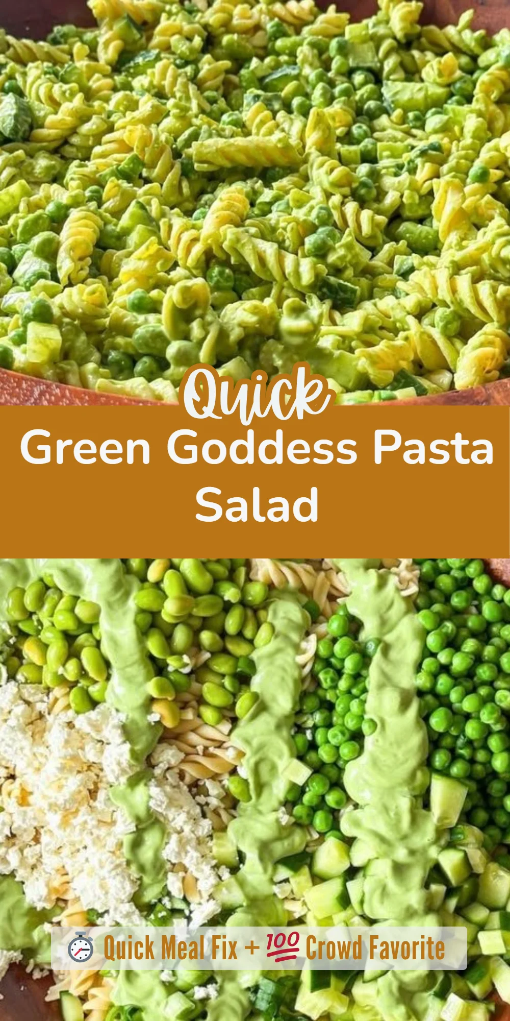 Green Goddess Pasta Salad