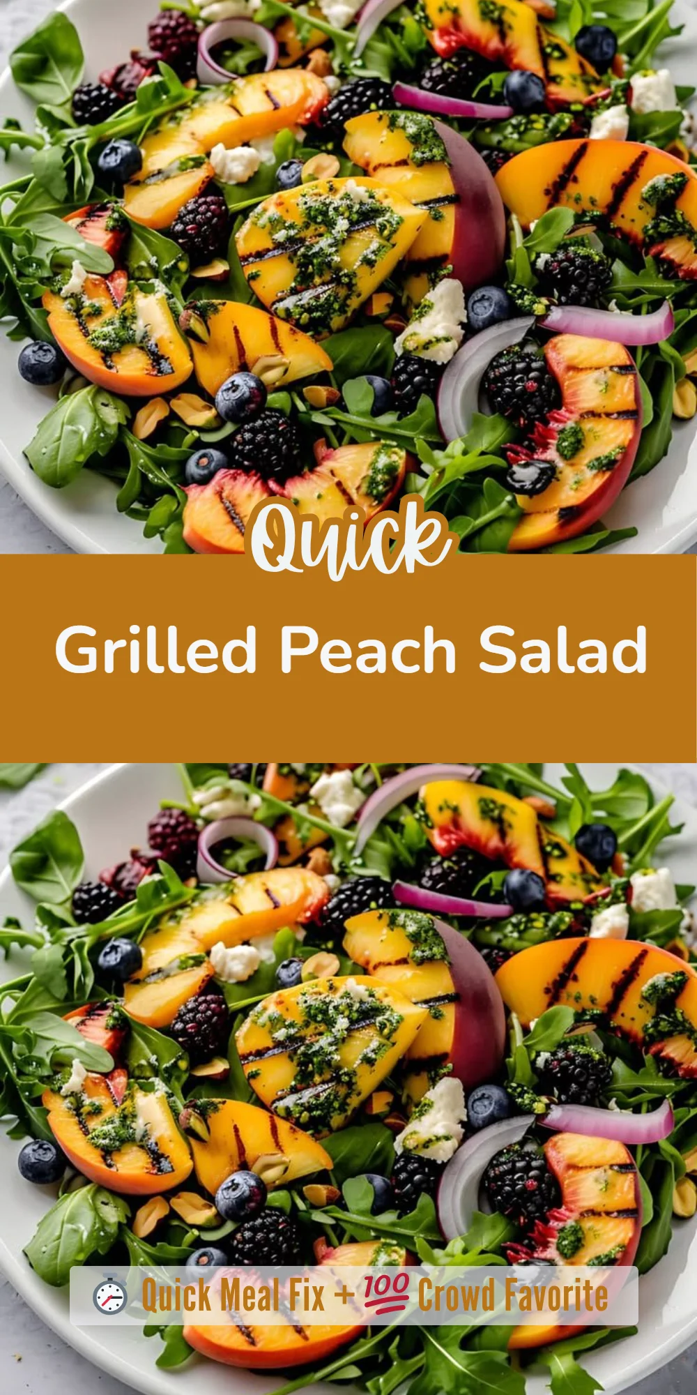 Grilled Peach Salad