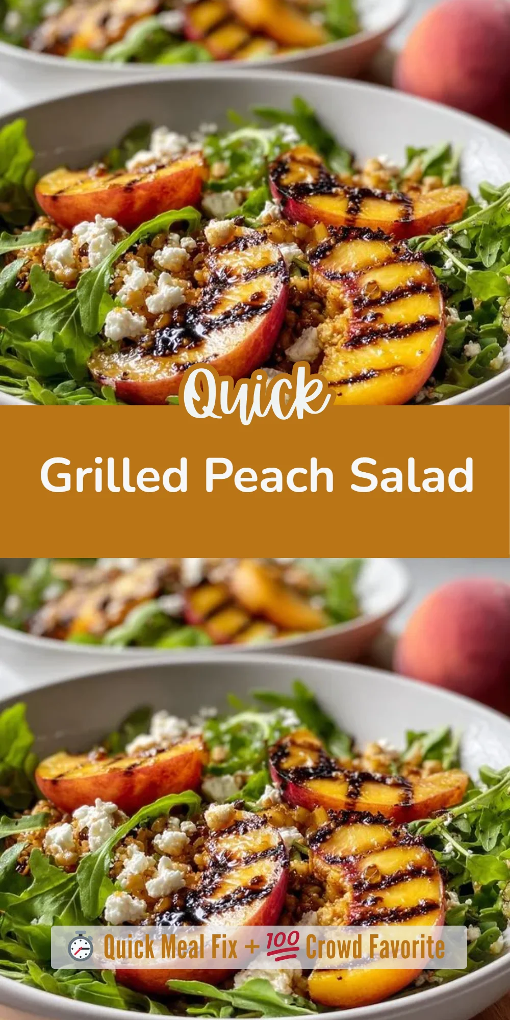 Grilled Peach Salad