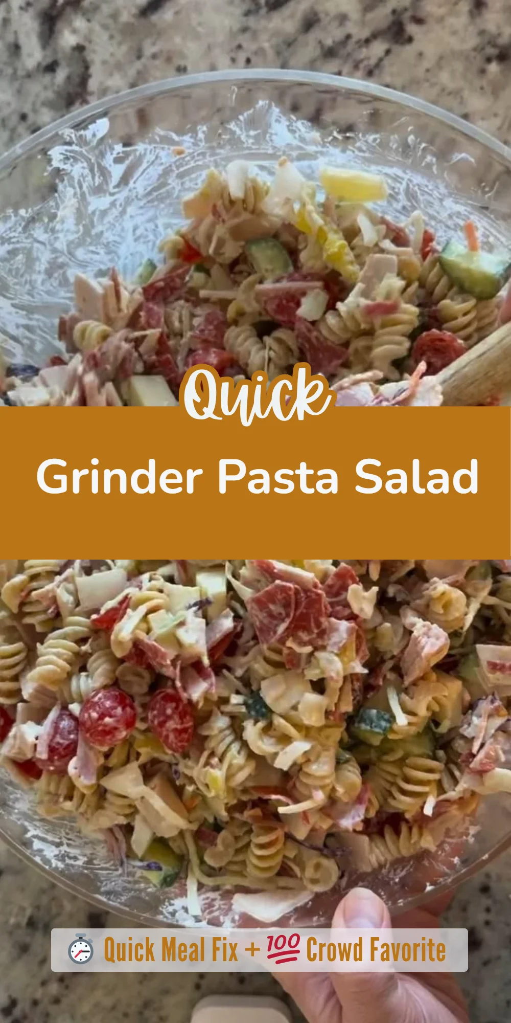 Grinder Pasta Salad