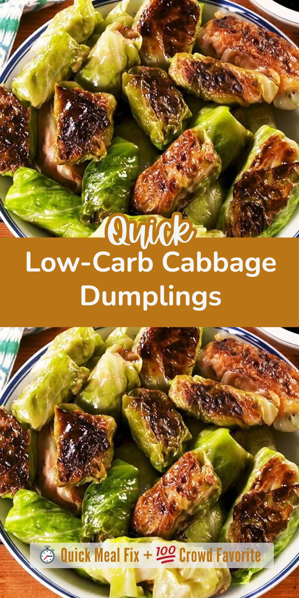 Low-Carb Cabbage Dumplings