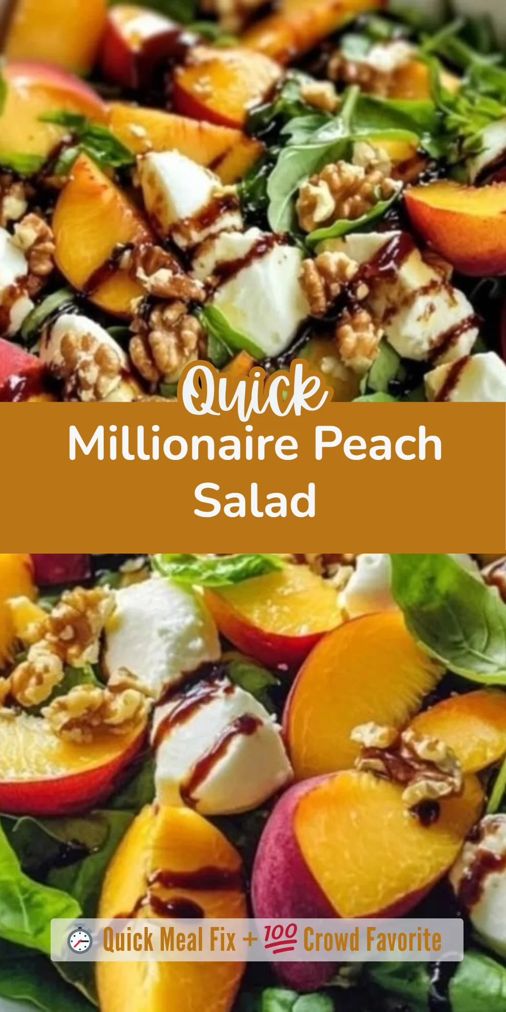 Millionaire Peach Salad