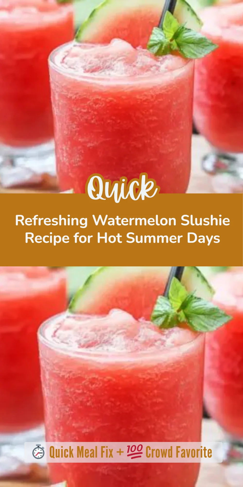 Refreshing Watermelon Slushie Recipe for Hot Summer Days
