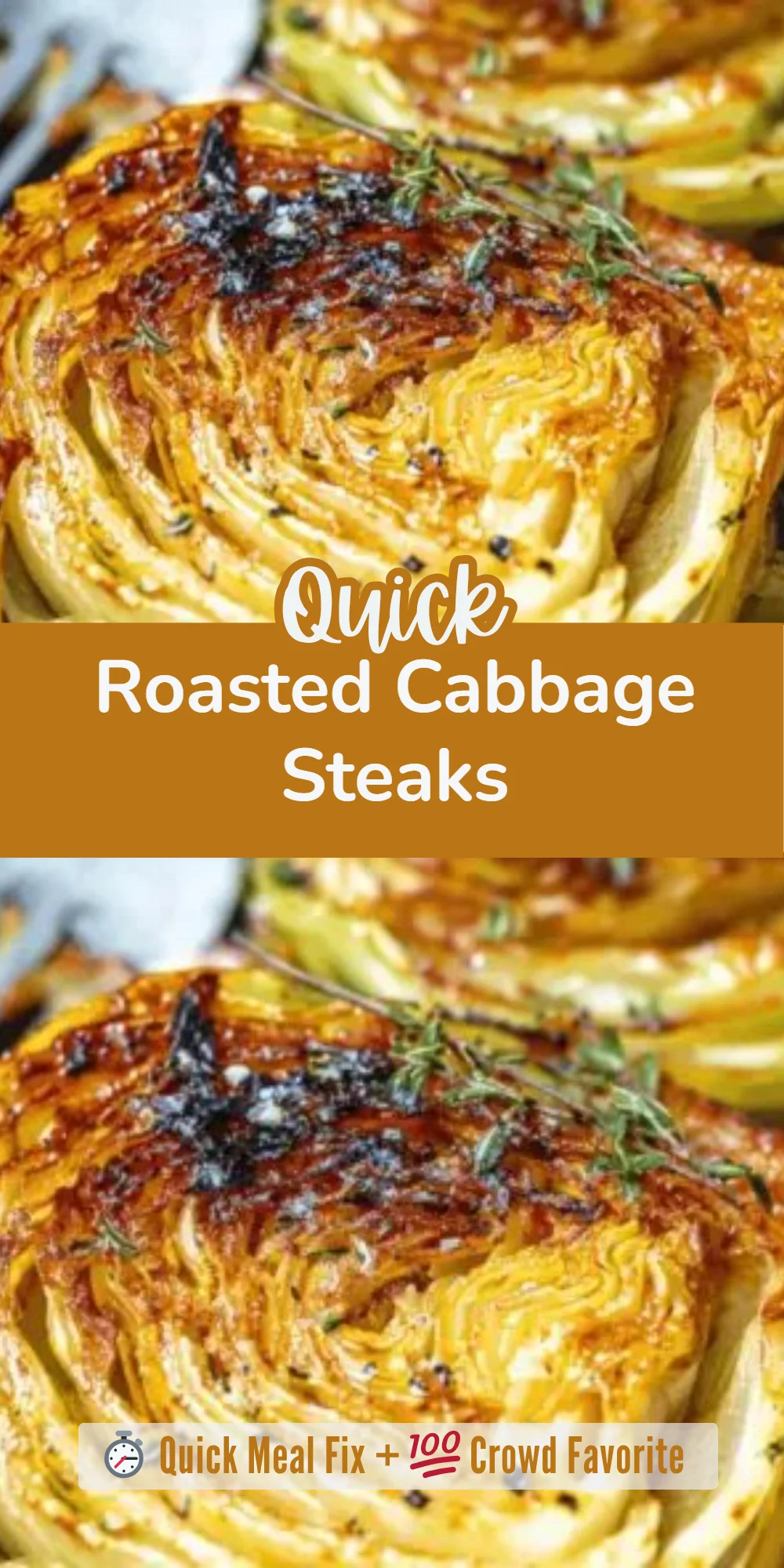 Roasted Cabbage Steaks