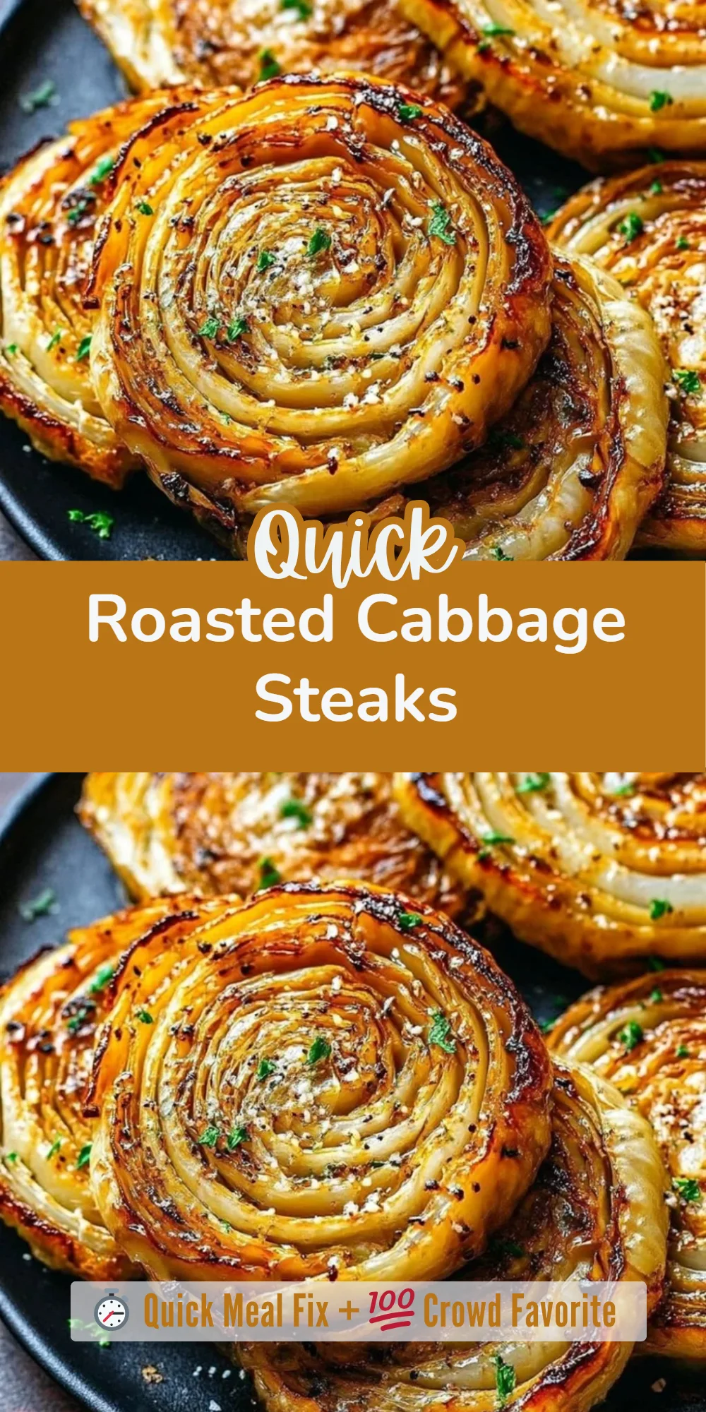 Roasted Cabbage Steaks