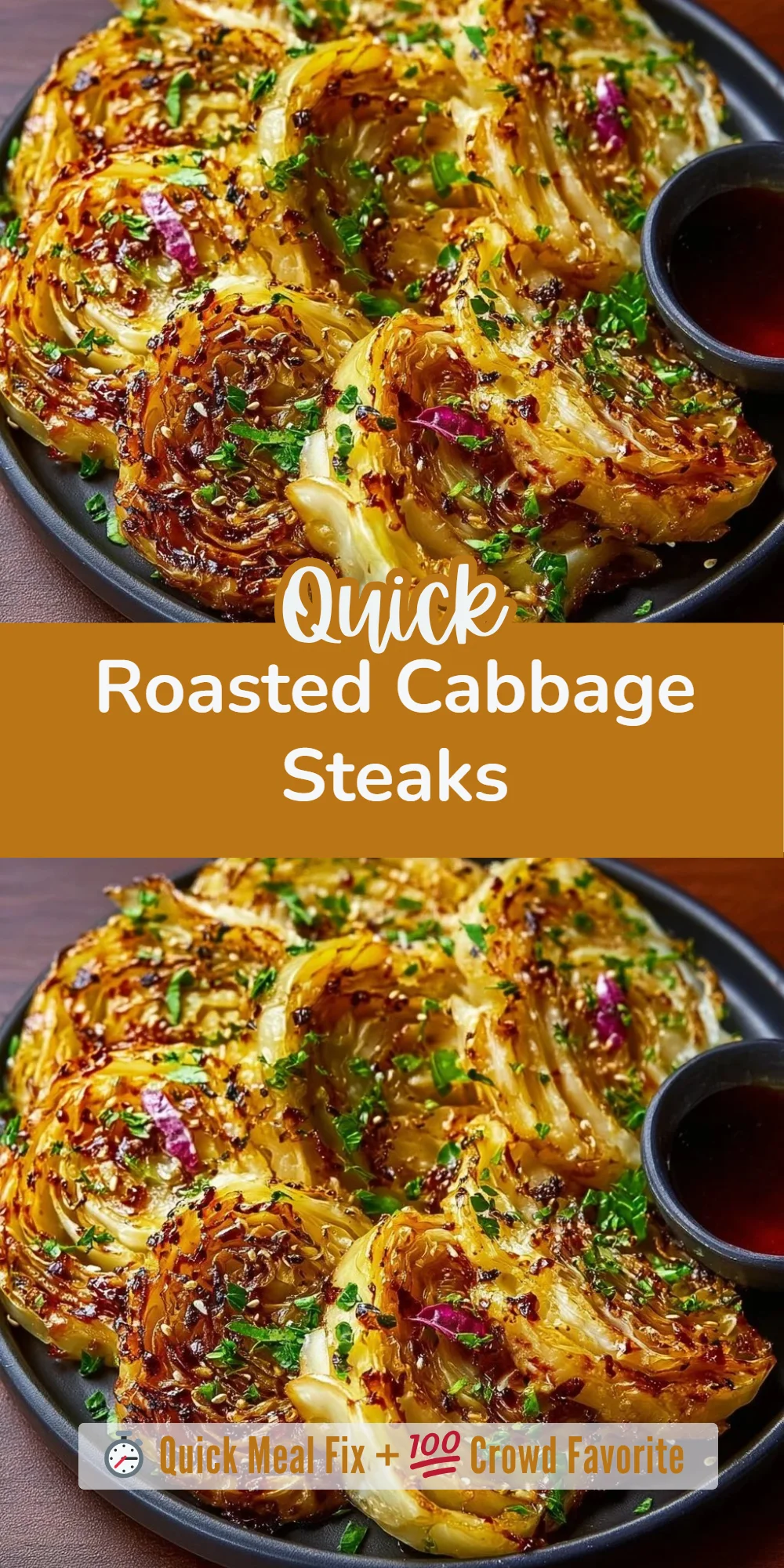 Roasted Cabbage Steaks