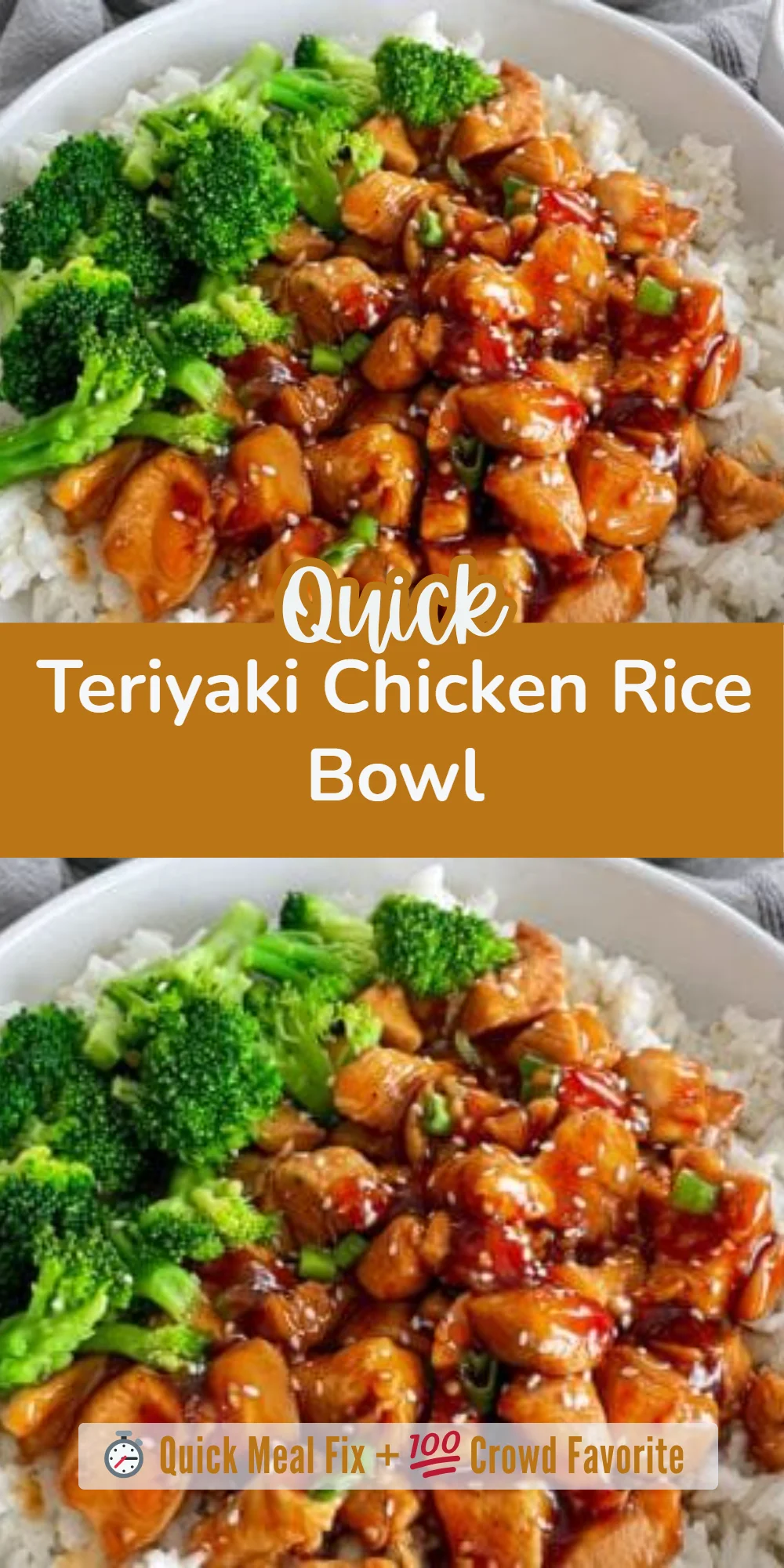 Teriyaki Chicken Rice Bowl