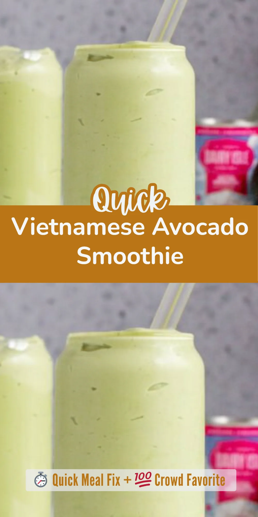 Vietnamese Avocado Smoothie