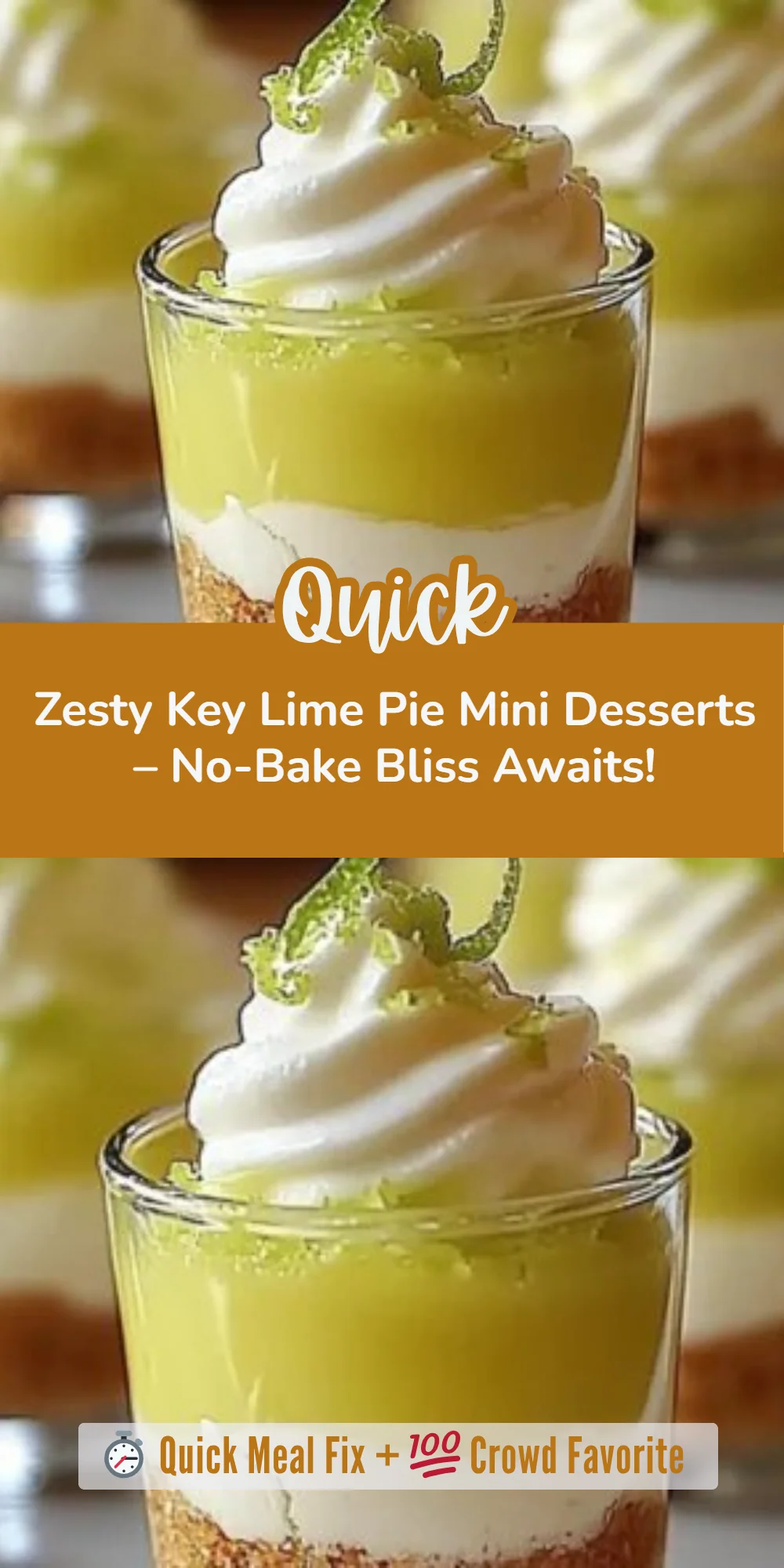 Zesty Key Lime Pie Mini Desserts – No-Bake Bliss Awaits!