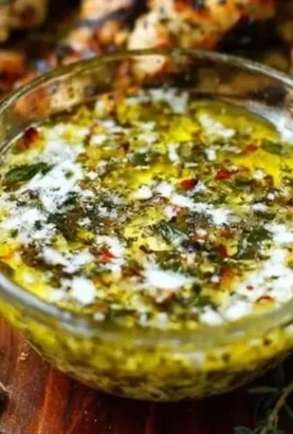 Delicious Chicken Souvlaki Marinade recipe for savory grilled skewers