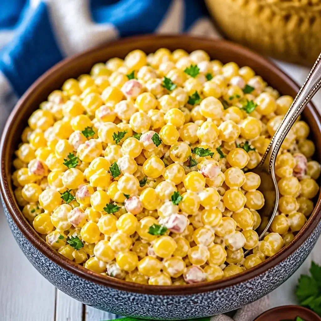 Delicious Crack Corn Salad served in a bowl with fresh ingredients.