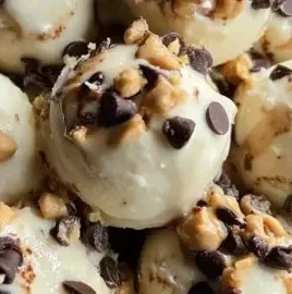 Delicious Peanut Butter Greek Yogurt Bites for a healthy snack option
